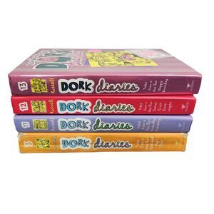 DORK DIARIES SERIES LOT SET BOOKS UPPER ELEMENTARY MIDDLE SCHOOL GIRL CLASSROOM